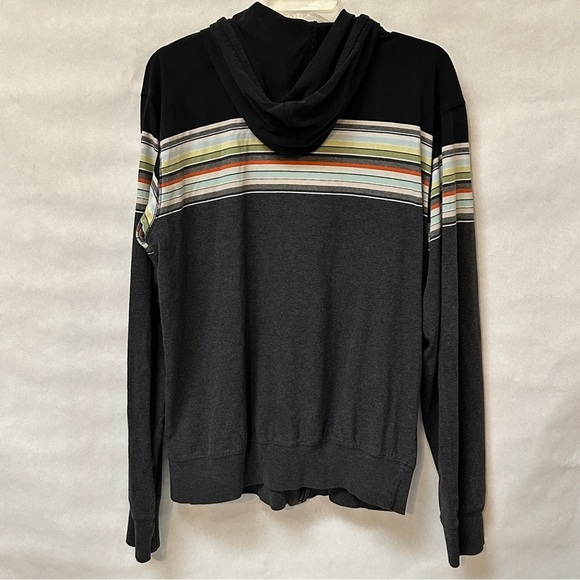 Billabong Men's Black Striped Sweater - Picture 5 of 6